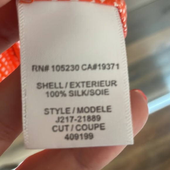 JOIE Exclusive Diamond Baxter Print Blouse XS - Picture 5 of 5